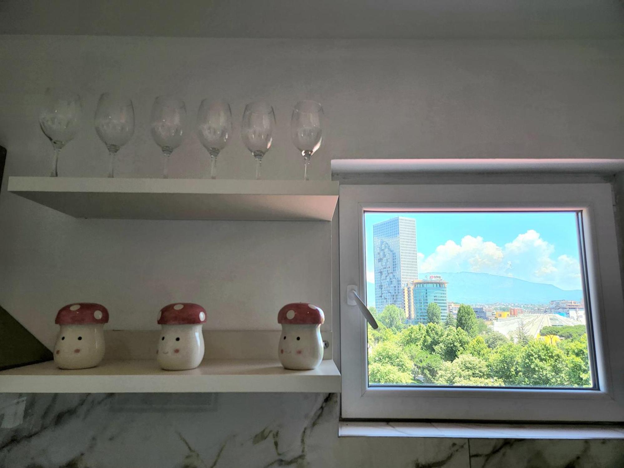 Tirana City Center Penthouse Oasis מראה חיצוני תמונה